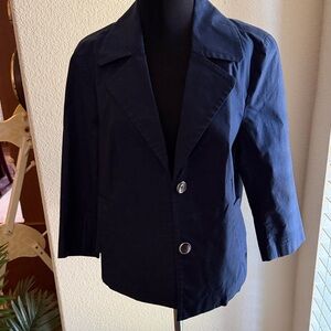 Navy Blue Women's Blazer